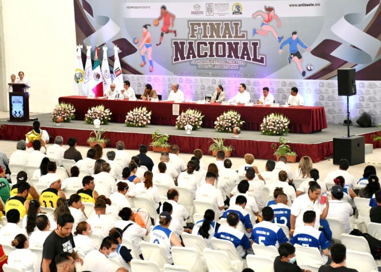 Arranca la Etapa Final de los Juegos Nacionales ISSSTE-SNTISSSTE