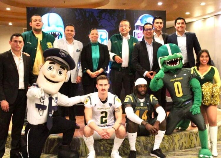 Raptors del Valle de México se Renueva Rumbo a la Conquista del Tazón México VI de la LFA