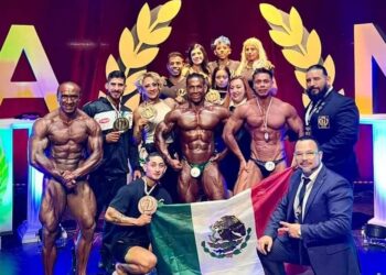 Triunfan Atletas Fisicoculturistas Mexicanos, en el  Mundial de Italia 2023
