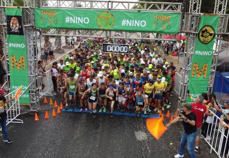 Cerca de 500 Atletas, en el Medio Maratón Istmo de la Fundación NINO