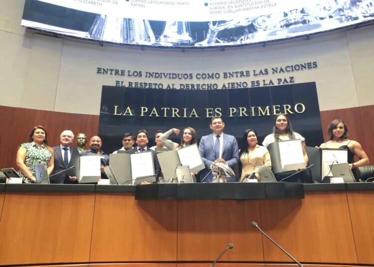 Congreso de la Unión, Reconoce Trayectoria de Atletas del Fisicoconstructivismo