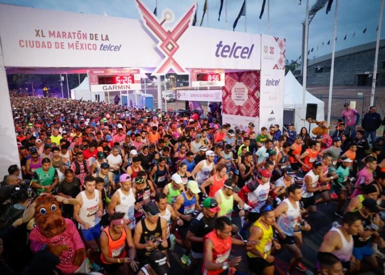 Así se vivió el Maratón de la CDMX 2023; Héctor Garibay, atleta boliviano gana y rompe récord