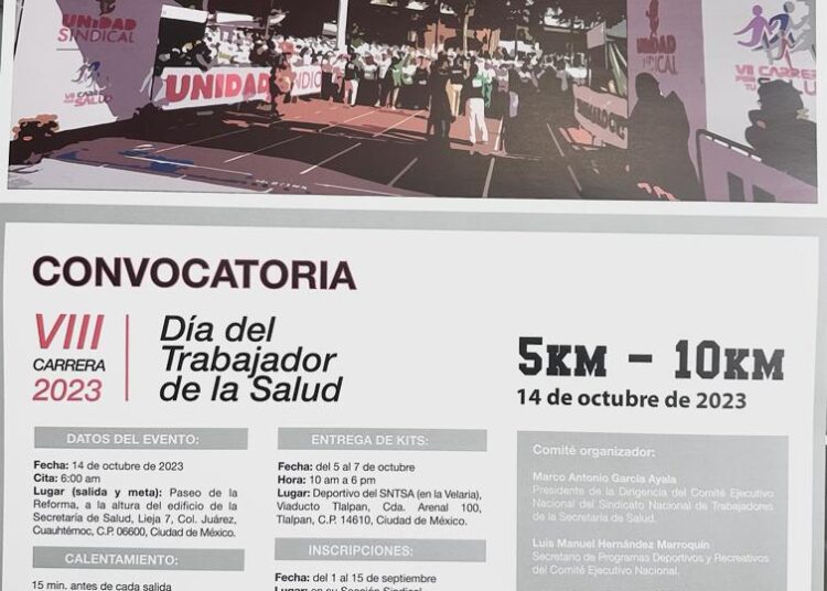 Cientos de Trabajadores de Salud Participarán en la VIII Carrera Atlética 2023