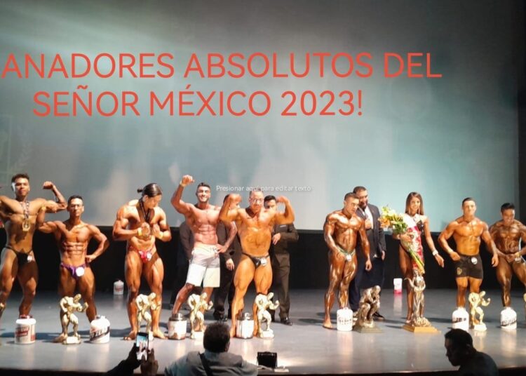Vibrante Encuentro de Fisicoculturistas, el «Señor México 2023»; Músculo, Belleza y Perfección