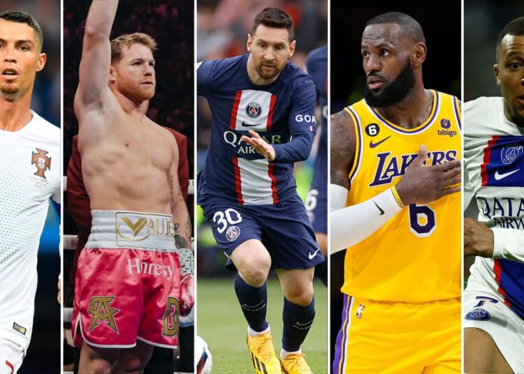 Aquí, los Mejores Deportistas del Mundo Durante el 2023