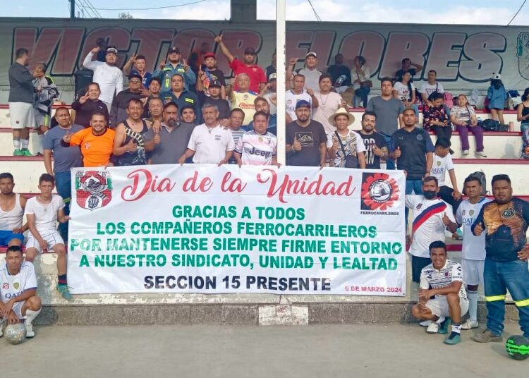 Inició la Semana del Deporte STFRM, por el Día de la Unidad Ferrocarrilera