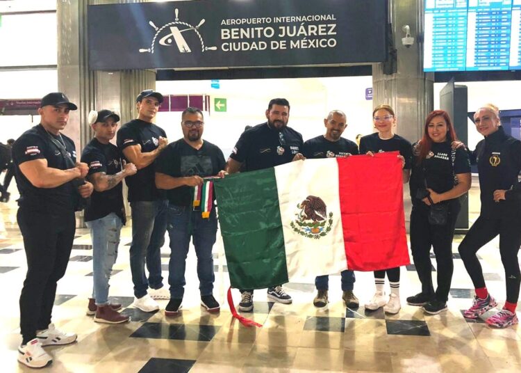 Fisicoculturistas Mexicanos Viajan a Austria, al Mister Mundo NABBA 2024