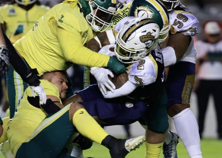 Errores Hundieron a Raptors; Caudillos Ganó el Tazón México VII y el Bicampeonato de la LFA