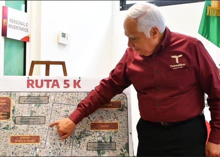 Invita SSPT a Segunda Carrera por la Paz y la Seguridad en Tamaulipas