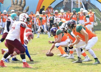 Huracanes de la FGJCDMX, Derrotó a Selección del Reclusorio Norte, en Liga Humanista de Futbol Americano