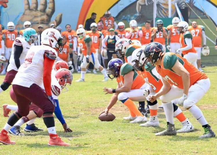 Huracanes de la FGJCDMX, Derrotó a Selección del Reclusorio Norte, en Liga Humanista de Futbol Americano