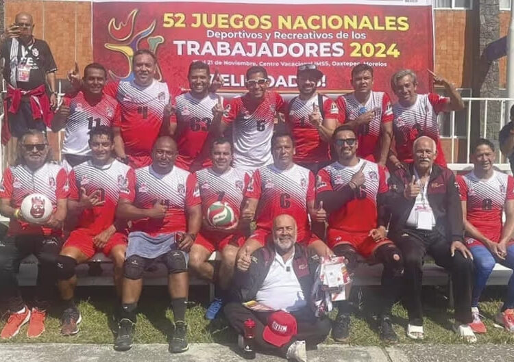 Logra STFRM el 1-2, en Voleibol de los Juegos Nacionales de los Trabajadores