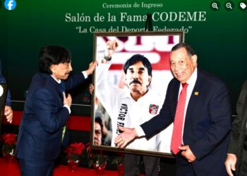 Ingresa Víctor Flores Morales y Deportistas Campeones, al Salón de la Fama de la CODEME