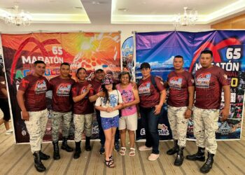 Guardia Nacional, Participa en el 65 Maratón Internacional Acapulco de Aguas Abiertas