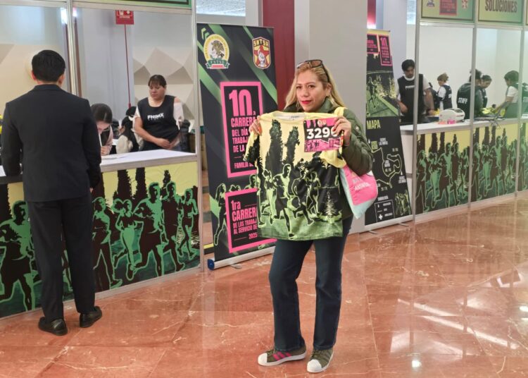 Entusiasma a Trabajadores de FSTSE y SNTSA, la Gran Carrera Atlética de los Empleados al Servicio del Estado