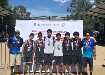 Alcaldía Cuauhtémoc, Sube al Podio en Voleibol de Playa en los Juegos Deportivos CDMX