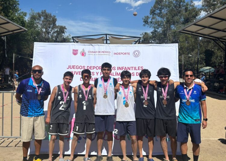 Alcaldía Cuauhtémoc, Sube al Podio en Voleibol de Playa en los Juegos Deportivos CDMX