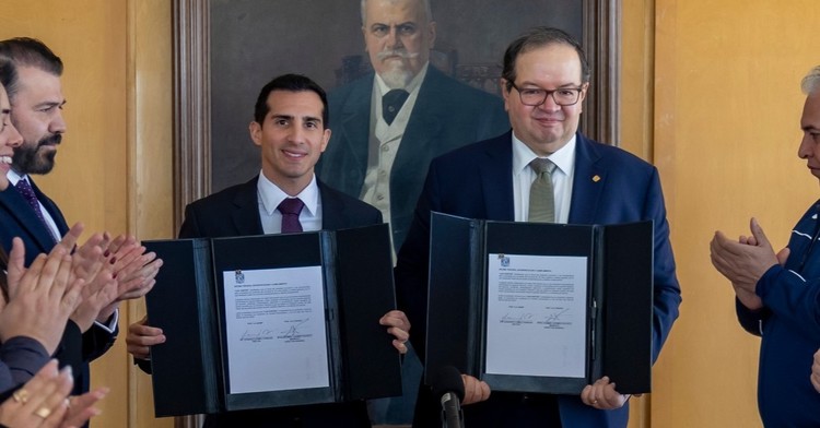 Firman CONADE y UNAM Convenio que Busca Profesionalizar el Deporte Desde el Ambito Académico