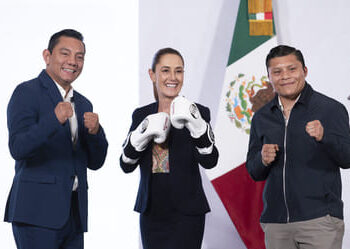 Inicia en Todo el País, Programa Boxeando por la paz: Claudia Sheinbaum
