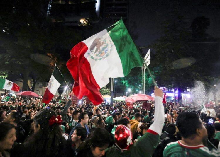 Festejo Apoteótico de Cientos de Miles, al Ganar México su Segundo Partido del Mundial 2026