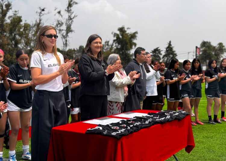 Nancy Núñez Firma Acuerdo de Fomento Deportivo con Alexia Putellas, vía Eleven México